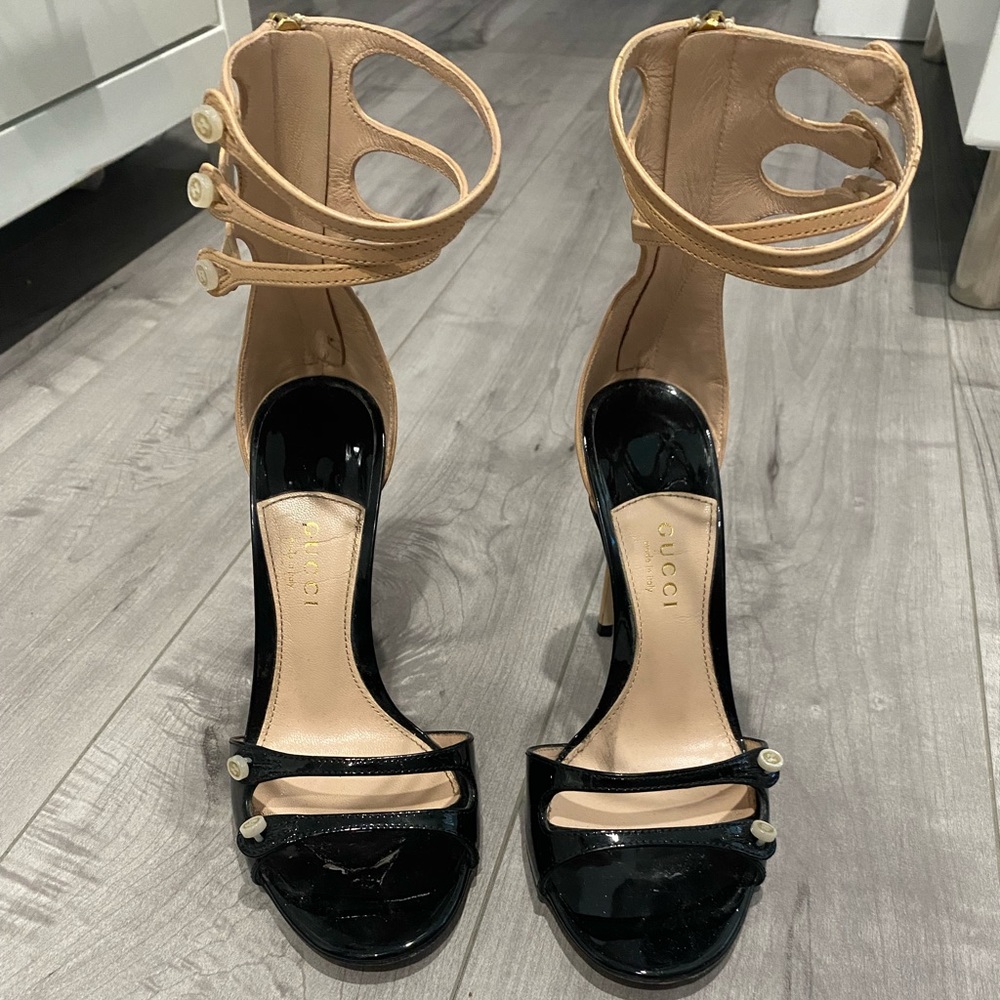 Gucci heels.